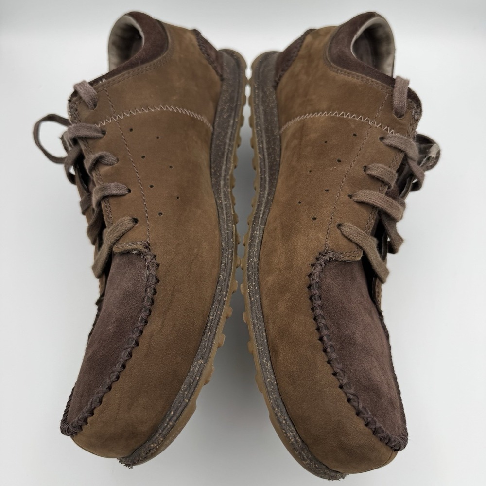 The North Face Hayden Shoes Mens 12 Brown Suede Leather Casual Hiking Shoes - Picture 7 of 10